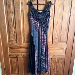 Velvet and lace bohemian Spencer Alexis Dress